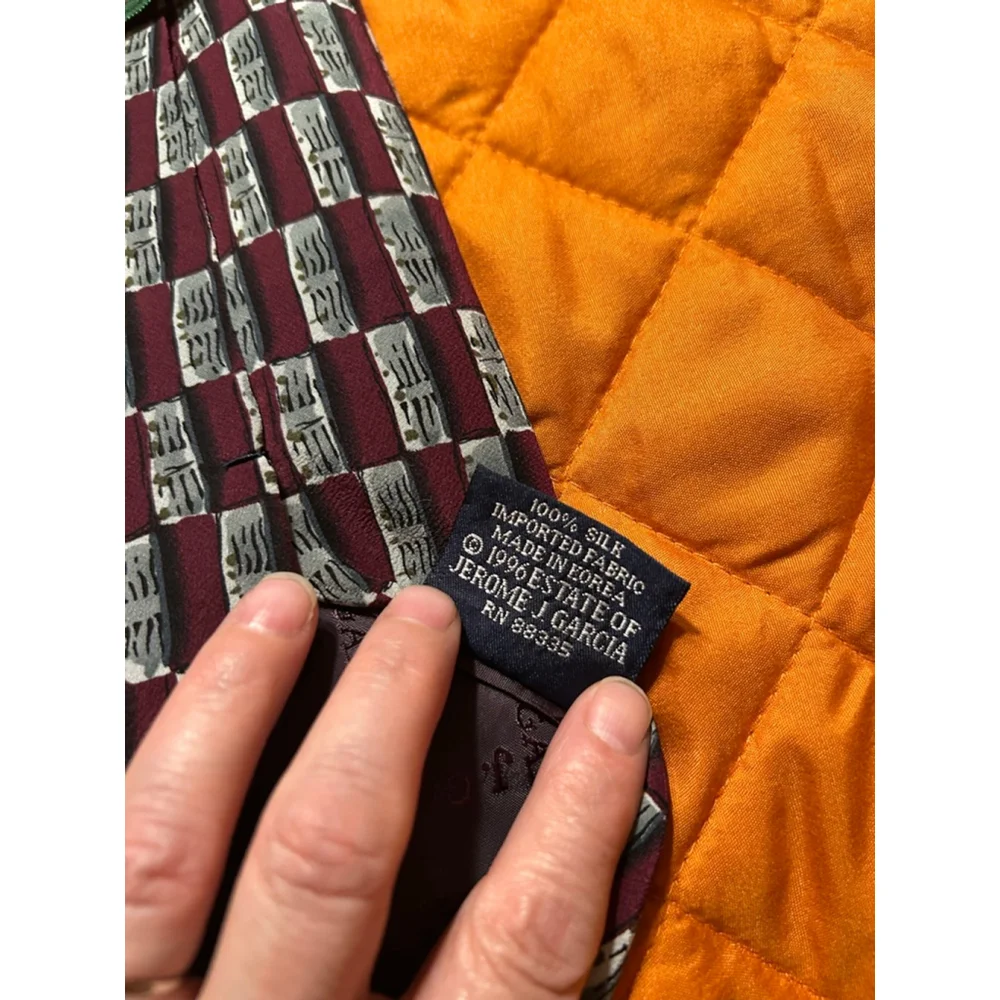 J. Garcia Men’s 100% Silk Ties Grateful Dead Geometric Patterns